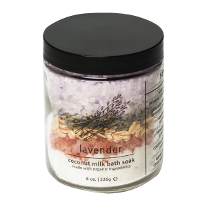 Lavender Coconut Milk Bath Soak